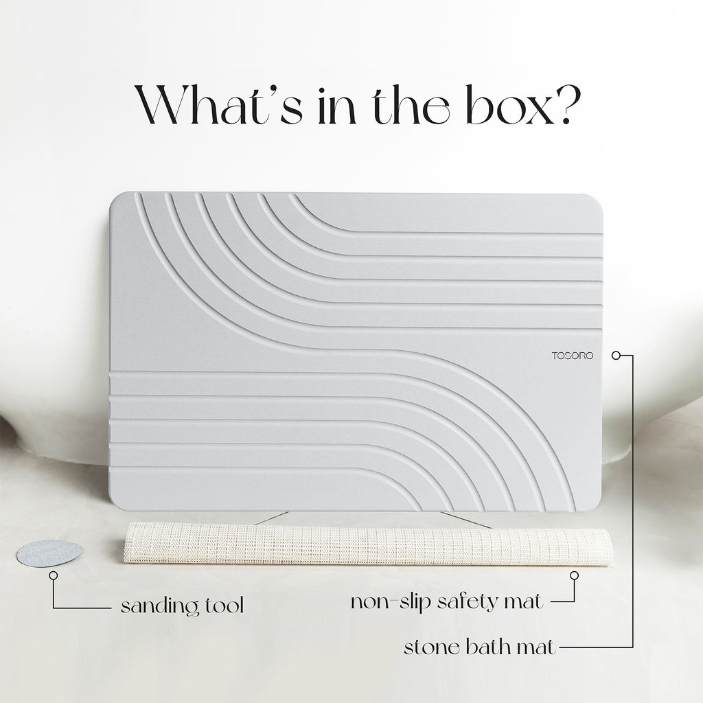 Flow Stone Bath Mat