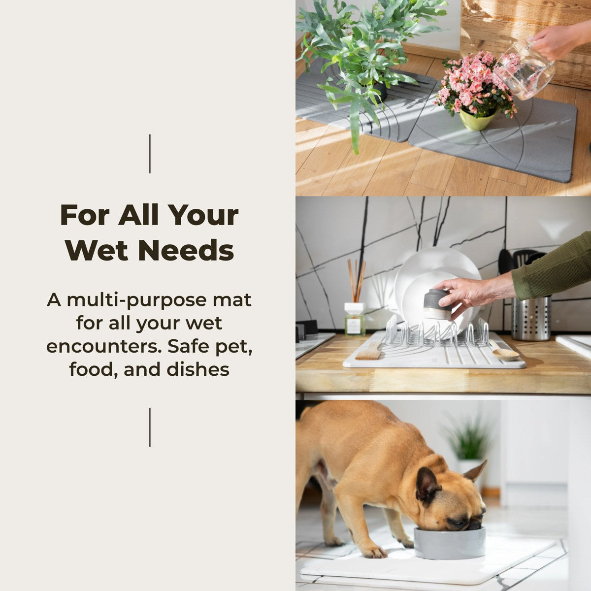 For all your wet needs — multi-use